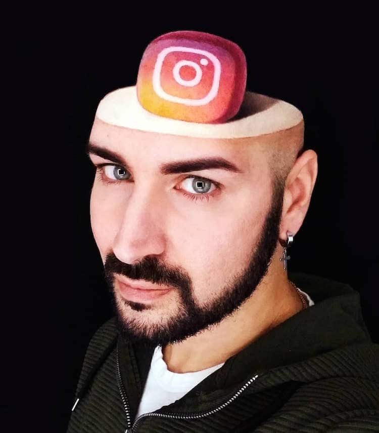 Les incroyables maquillages du visage 3D de Luca Luce Les incroyables maquillages du visage 3D de Luca Luce 10 Les-incroyables-maquillages-du-visage-3D-de-Luca-Luce-10