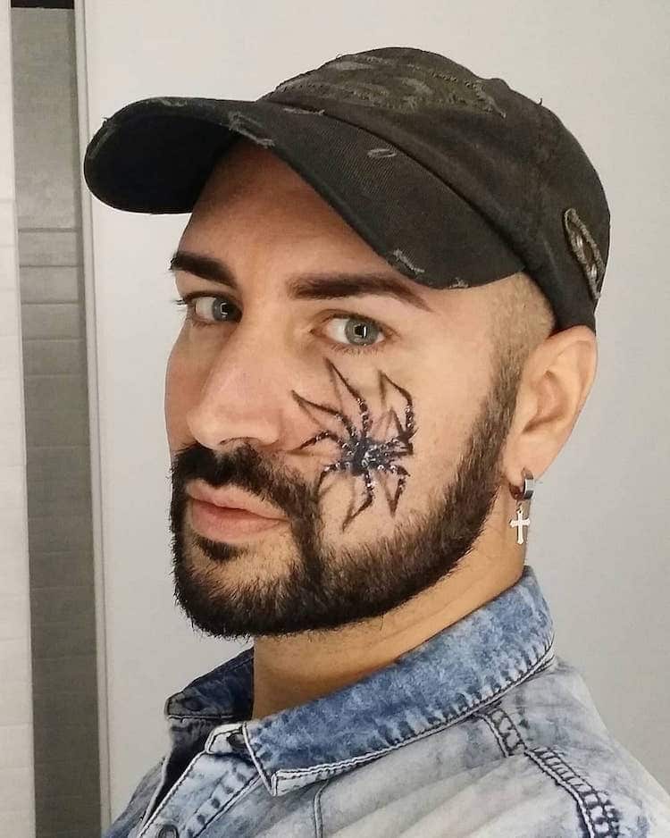 Les incroyables maquillages du visage 3D de Luca Luce Les incroyables maquillages du visage 3D de Luca Luce 14 Les-incroyables-maquillages-du-visage-3D-de-Luca-Luce-14