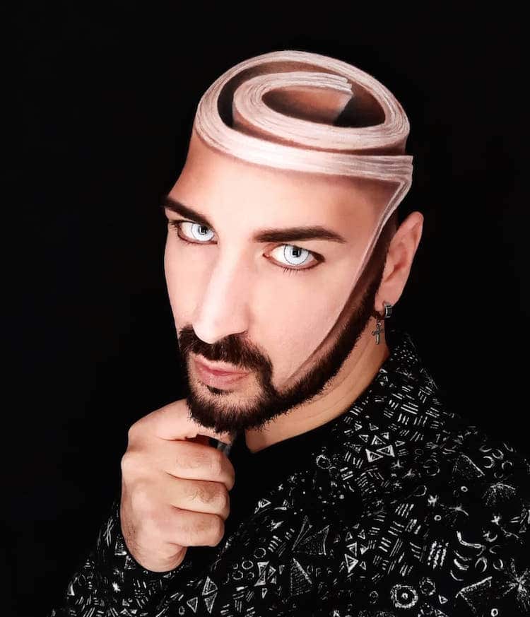 Les incroyables maquillages du visage 3D de Luca Luce Les incroyables maquillages du visage 3D de Luca Luce 7 Les-incroyables-maquillages-du-visage-3D-de-Luca-Luce-7