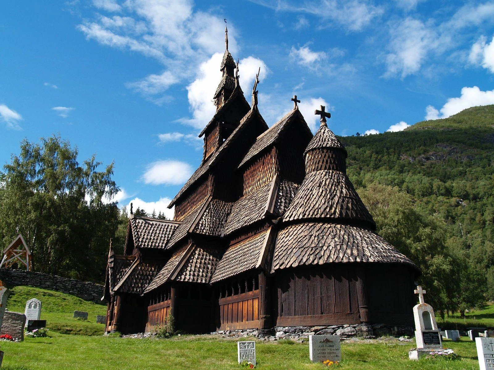 la magnifique eglise stavkirke de Borgund en Norvege 4 la magnifique eglise stavkirke de Borgund en Norvege 4