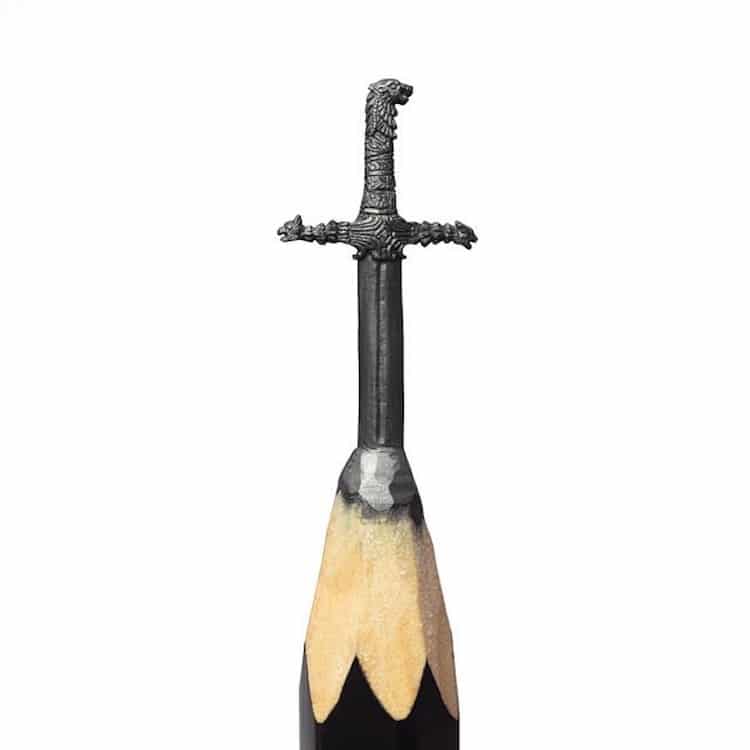 Les sculptures de crayons Game of Throne de Salavat Fidai Les sculptures de crayons Game of Throne de Salavat Fidai 12 Les-sculptures-de-crayons-Game-of-Throne-de-Salavat-Fidai-12