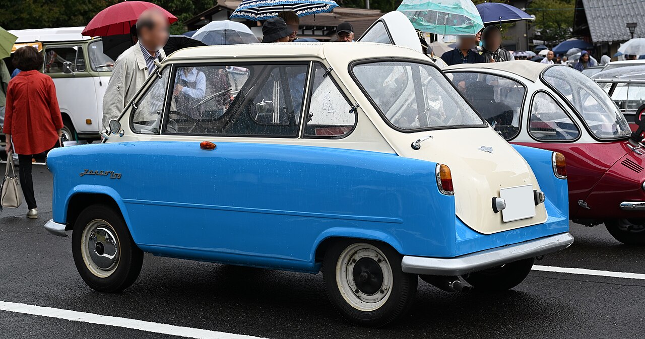 zundapp janus 250 porte arriere Porte arrière d’une Zündapp Janus 250 de 1957