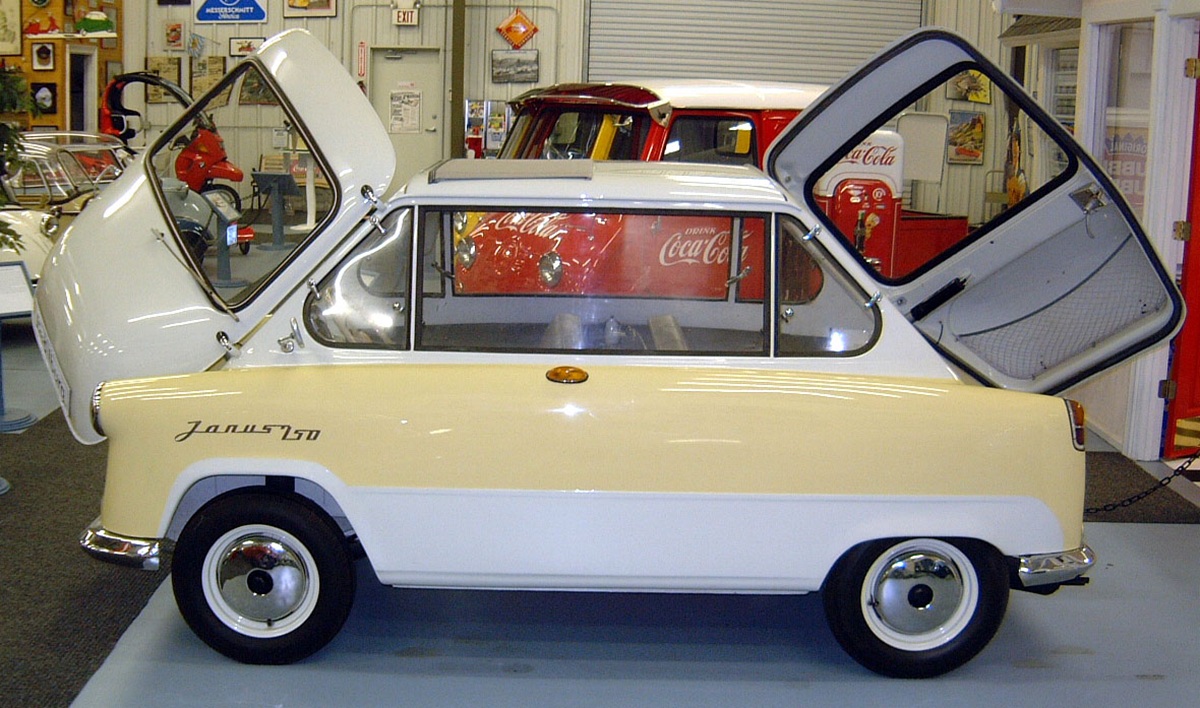 zundapp janus bruce weiner microcar museum Zündapp Janus, microvoiture allemande des années 1950