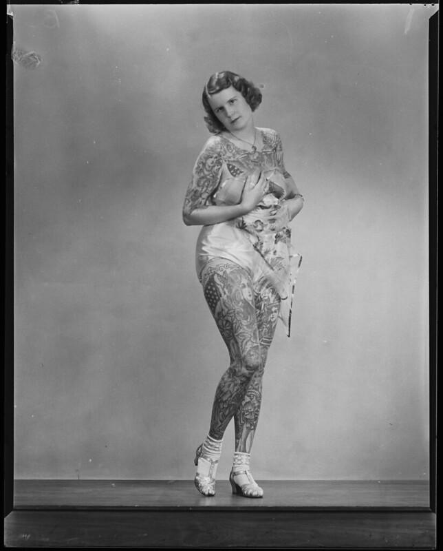 Betty Broadbent la Vénus tatouée des années 30 Betty Broadbent la Venus tatouees des annees 30 6 1 Betty-Broadbent-la-Venus-tatouees-des-annees-30-6-1.