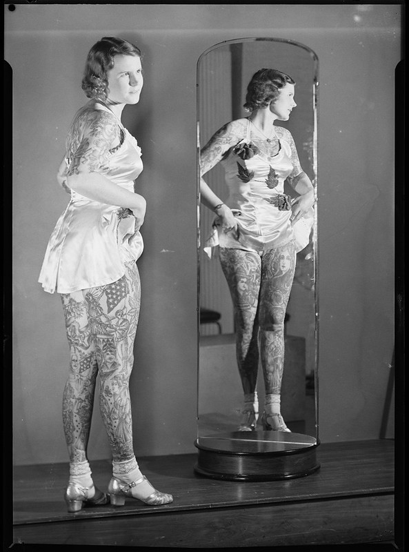 Betty Broadbent la Vénus tatouée des années 30 Betty Broadbent la Venus tatouees des annees 30 8 1 Betty-Broadbent-la-Venus-tatouees-des-annees-30-8-1