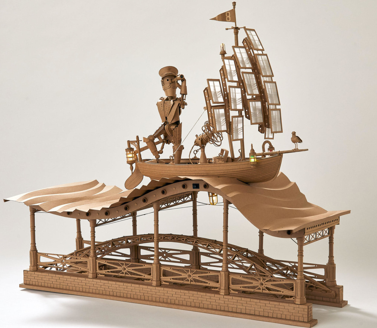 Les sculptures de carton steampunk de Greg Olijnyk Les sculptures de carton steampunk de Greg Olijnyk 2 Les-sculptures-de-carton-steampunk-de-Greg-Olijnyk-2