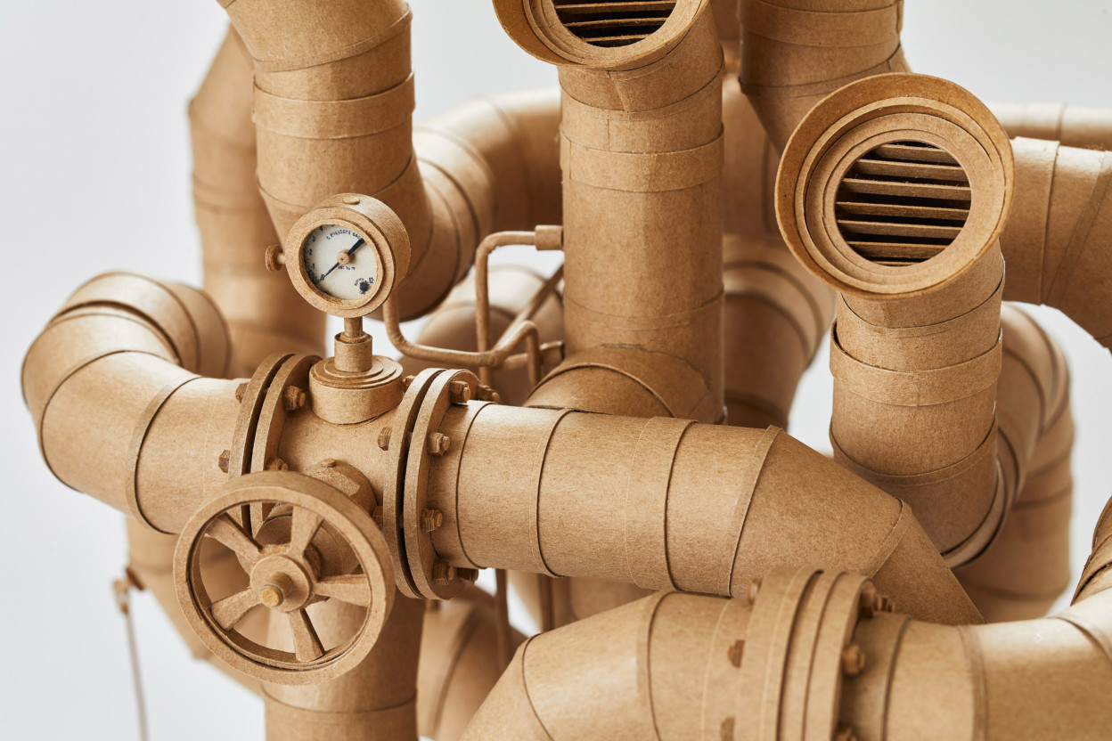 Les sculptures de carton steampunk de Greg Olijnyk Les sculptures de carton steampunk de Greg Olijnyk 5 Les-sculptures-de-carton-steampunk-de-Greg-Olijnyk-5