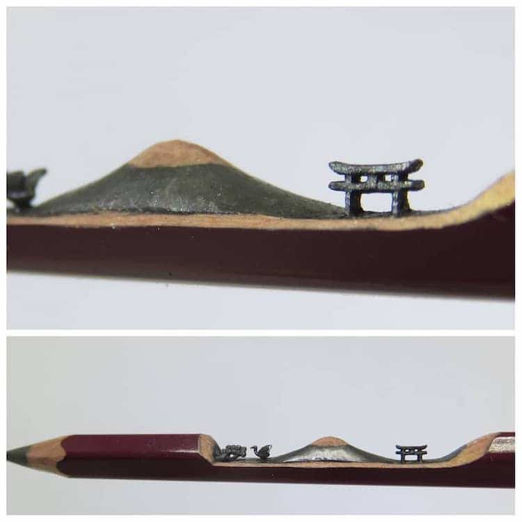 Une incroyable sculpture de mine de crayon en chainette par Chien Chu Lee Une incroyable sculpture de mine de crayon en chainette par Chien Chu Lee 14 Une-incroyable-sculpture-de-mine-de-crayon-en-chainette-par-Chien-Chu-Lee-14