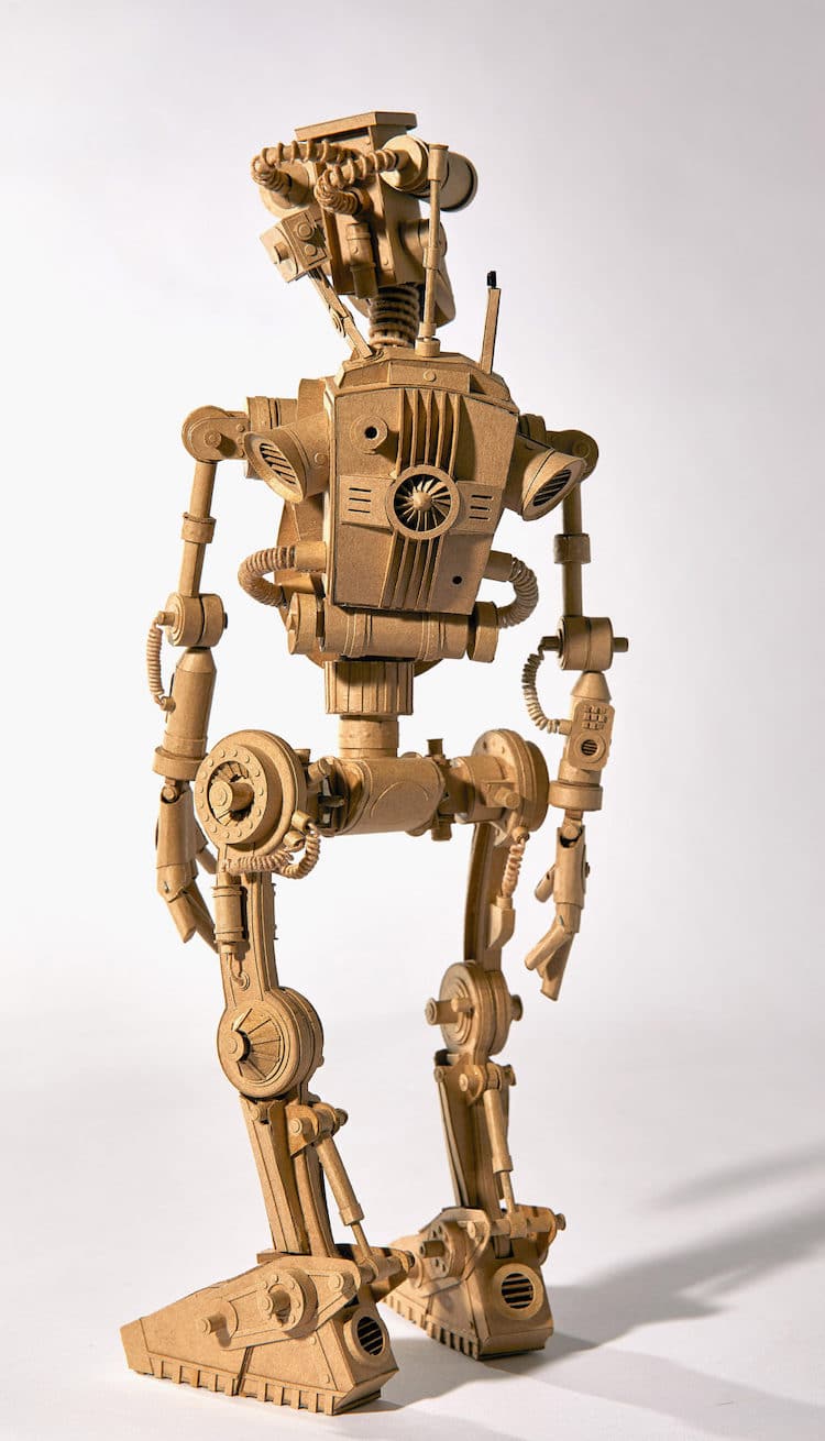 Les sculptures de carton steampunk de Greg Olijnyk de nouveaux robots de carton par Greg Olijnyk 3 de-nouveaux-robots-de-carton-par-Greg-Olijnyk-3