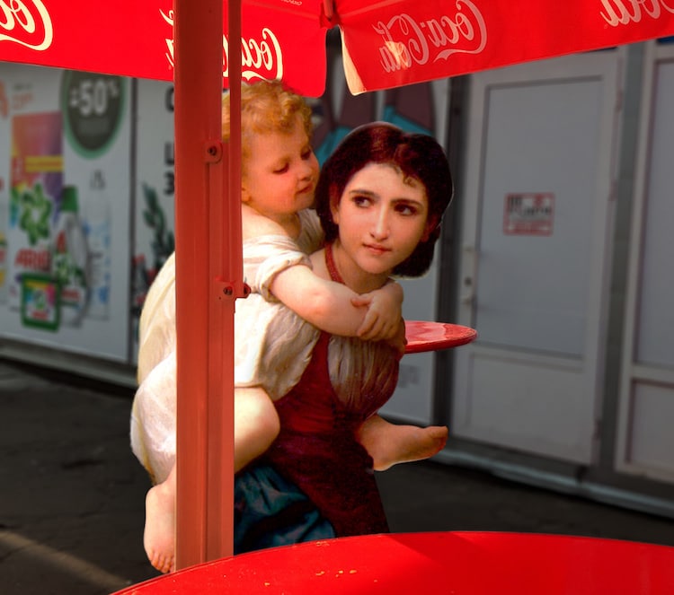 Napoli Project - de nouvelles superpositions de classiques de la peinture et de vie moderne par Alexey Kondakov Napoli Project de nouvelles superpositions de classiques de la peinture et de vie moderne par Alexey Kondakov 11 Napoli-Project-de-nouvelles-superpositions-de-classiques-de-la-peinture-et-de-vie-moderne-par-Alexey-Kondakov-11