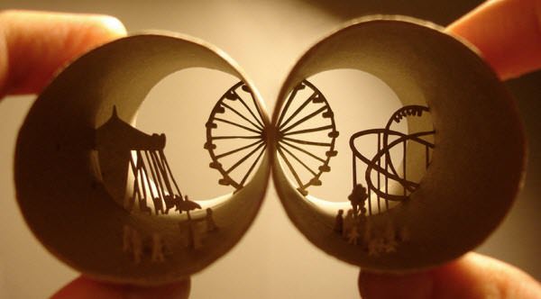 De l'art dans des rouleaux de papier toilette par Anastassia Elias De l art dans des rouleaux de papier toilette par Anastassia Elias 6 De-l-art-dans-des-rouleaux-de-papier-toilette-par-Anastassia-Elias-6