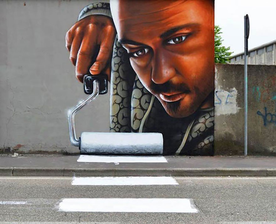 Du street art qui interagit avec son environnement par Cheone Du street art qui interagit avec son environnement par Cheone 2 Du-street-art-qui-interagit-avec-son-environnement-par-Cheone-2