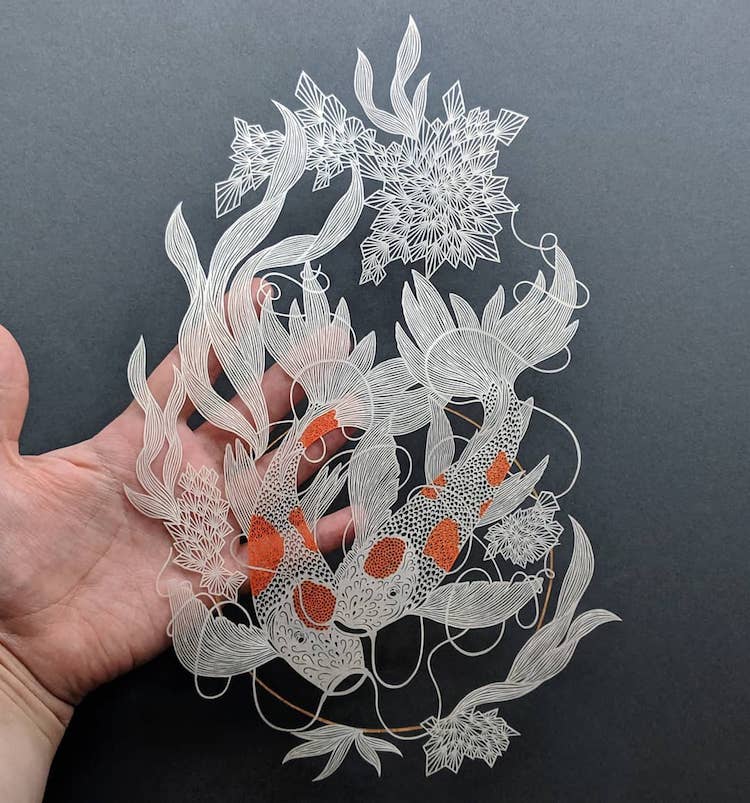 Les délicates découpes de papier de Pippa Dyrlaga Les delicates decoupes de papier de Pippa Dyrlaga 7 Les-delicates-decoupes-de-papier-de-Pippa-Dyrlaga-7