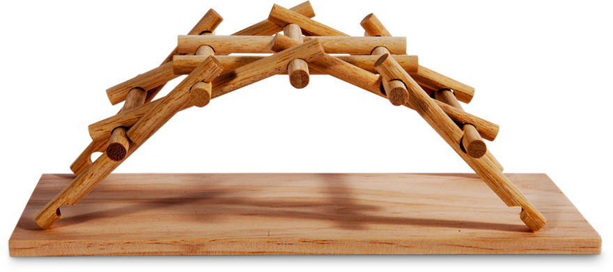 Le pont des mathématiques (Mathematical bridge) de Cambridge pont leonard de vinci pont-leonard-de-vinci