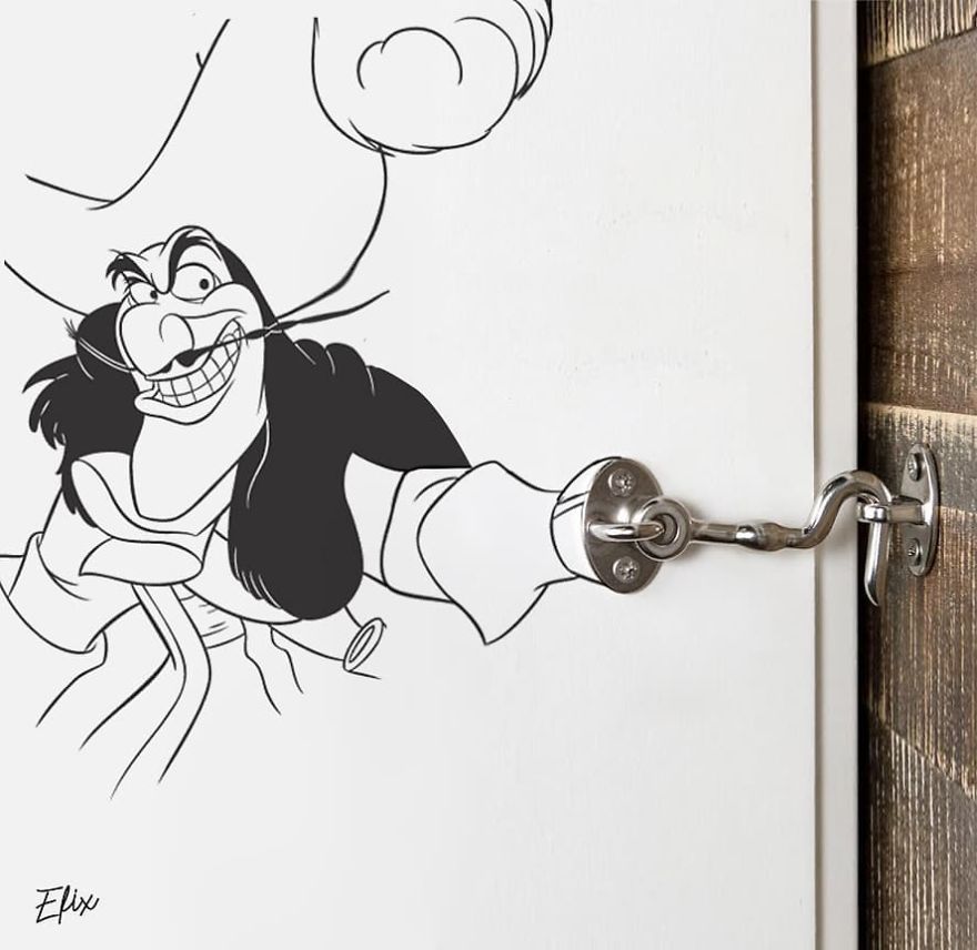 De la pop-culture en street art par Efix De la pop culture en street art par Efix 1 capitaine crochet De-la-pop-culture-en-street-art-par-Efix-1-capitaine-crochet