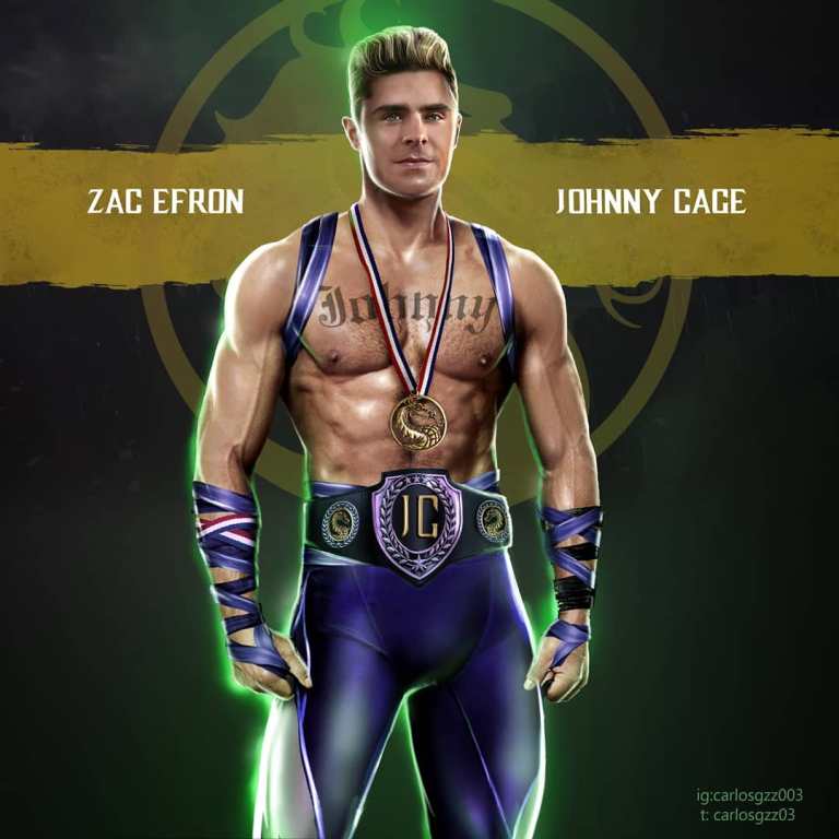 Des stars en personnages de Mortal Kombat Des stars en personnages de Mortal Combat 14 zac efron johnny cage Des-stars-en-personnages-de-Mortal-Combat-14-zac-efron-johnny-cage