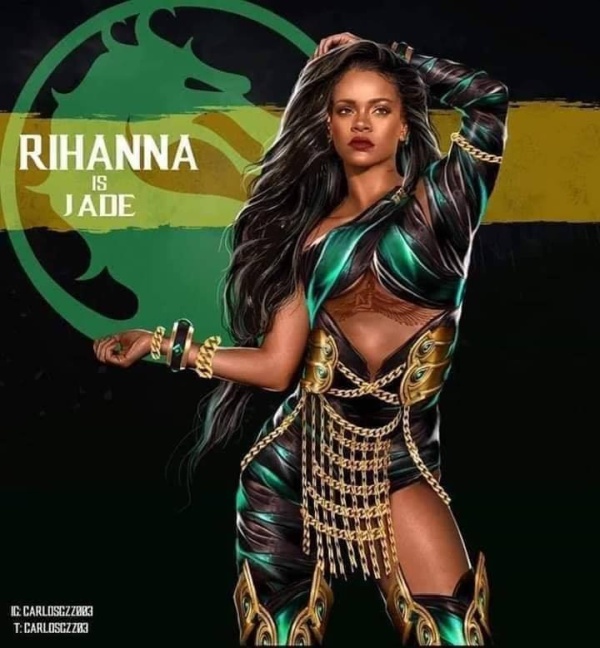 Des stars en personnages de Mortal Kombat Des stars en personnages de Mortal Combat 3 rihanna jade Des-stars-en-personnages-de-Mortal-Combat-3-rihanna-jade