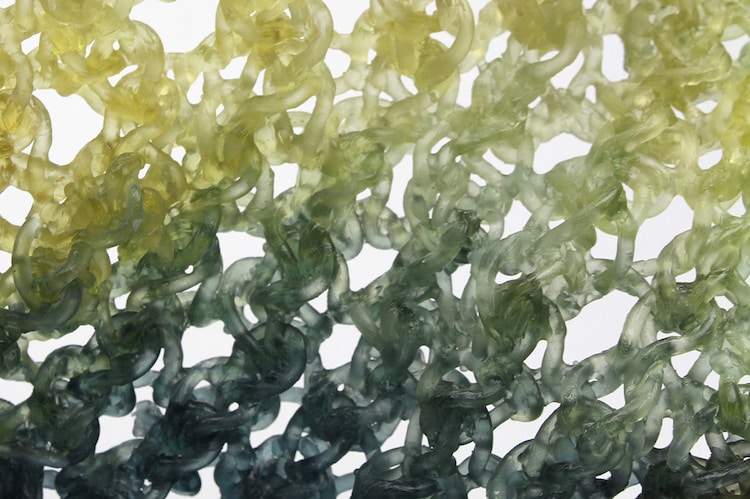 Les sculptures de verre tricotées de Carol Milne Le sculptures de verre tricotees de Carol Milne 5 Le- sculptures-de-verre-tricotees-de-Carol-Milne-5