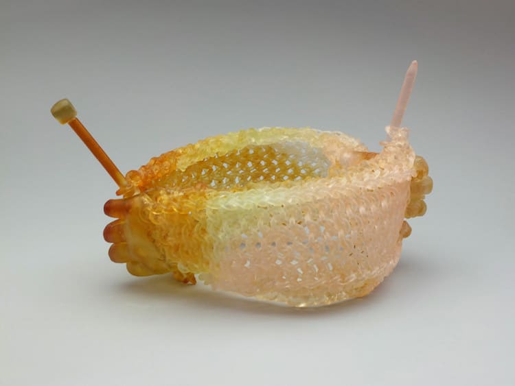 Les sculptures de verre tricotées de Carol Milne Le sculptures de verre tricotees de Carol Milne 7 Le- sculptures-de-verre-tricotees-de-Carol-Milne-7