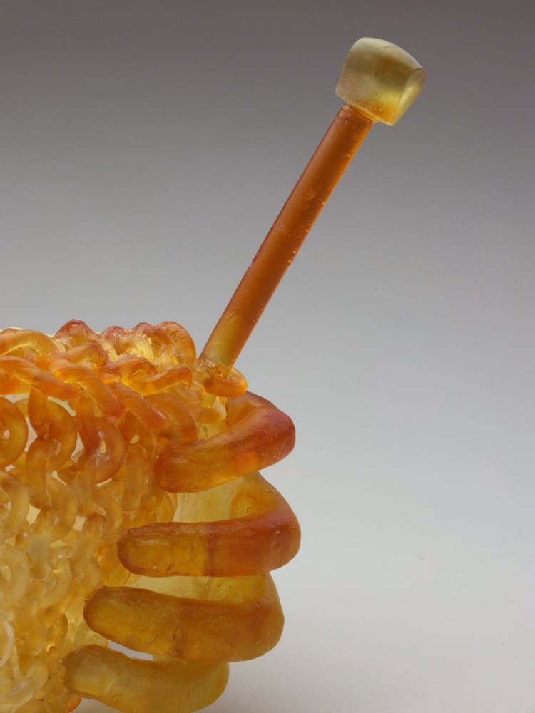 Les sculptures de verre tricotées de Carol Milne Le sculptures de verre tricotees de Carol Milne 8 Le- sculptures-de-verre-tricotees-de-Carol-Milne-8