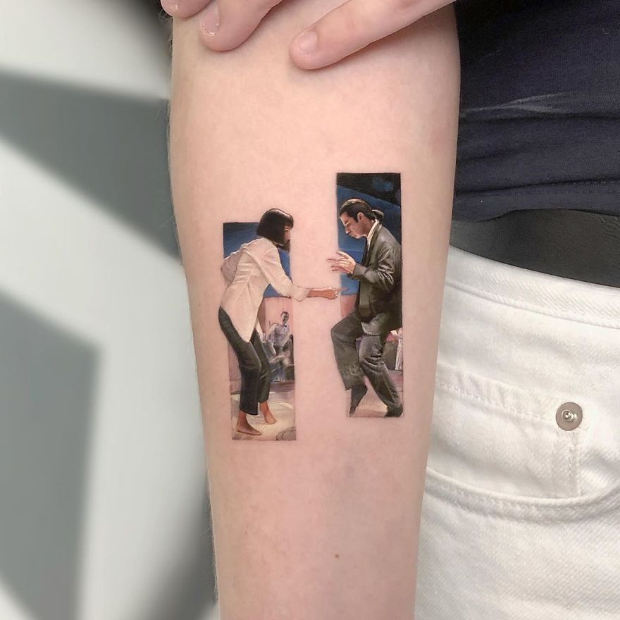 Les petits tatouages pop-culture de Kozo Tattoo Les petits tatouages pop culture de Kozo Tattoo 9 pulp fiction Les-petits-tatouages-pop-culture-de-Kozo-Tattoo-9-pulp-fiction