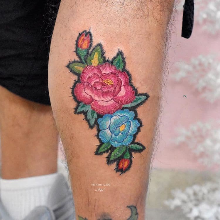 Les tatouages en broderie de Fernanda Álvarez Les tatouages en broderie de Fernanda alvarez 11 1 Les-tatouages-en-broderie-de-Fernanda-alvarez-11