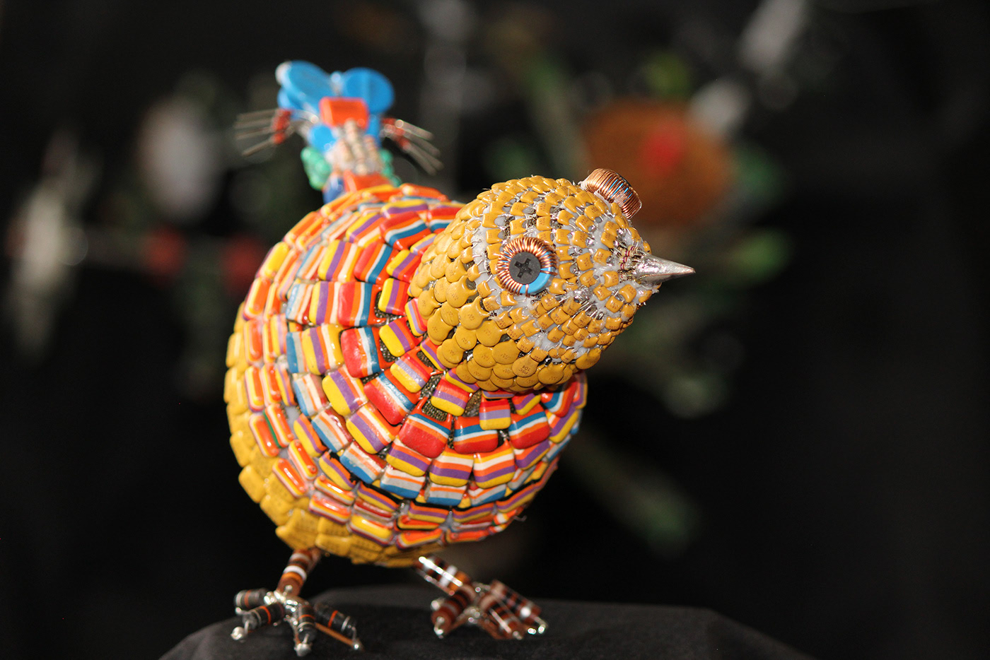 de nouvelles sculptures en recyclage d'électronique de Vishwanath Mallabadi Davangere de nouvelles sculptures en recyclage d electronique de Vishwanath Mallabadi Davangere 5 de-nouvelles-sculptures-en-recyclage-d-electronique-de-Vishwanath-Mallabadi-Davangere-5