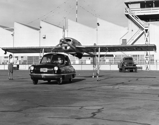 La Convair Model 118 ou ConvairCar, voiture volante de 1947 La Convair Model 118 ou ConvairCar voiture volante de 1947 12 La-Convair-Model-118-ou-ConvairCar-voiture-volante-de-1947-12