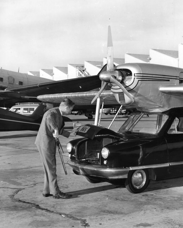 La Convair Model 118 ou ConvairCar, voiture volante de 1947 La Convair Model 118 ou ConvairCar voiture volante de 1947 18 La-Convair-Model-118-ou-ConvairCar-voiture-volante-de-1947-18