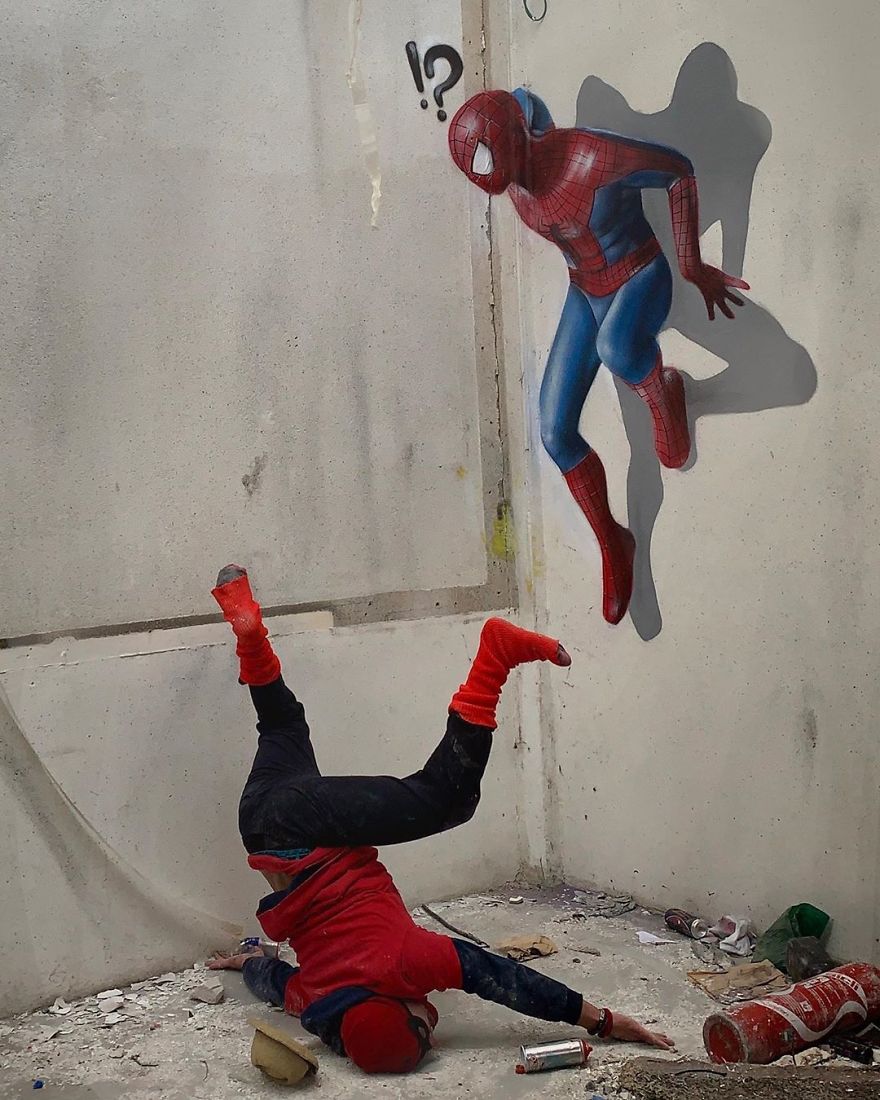 Le street art 3D de scaf Le street art 3D de scaf 7 Le-street-art-3D-de-scaf-7