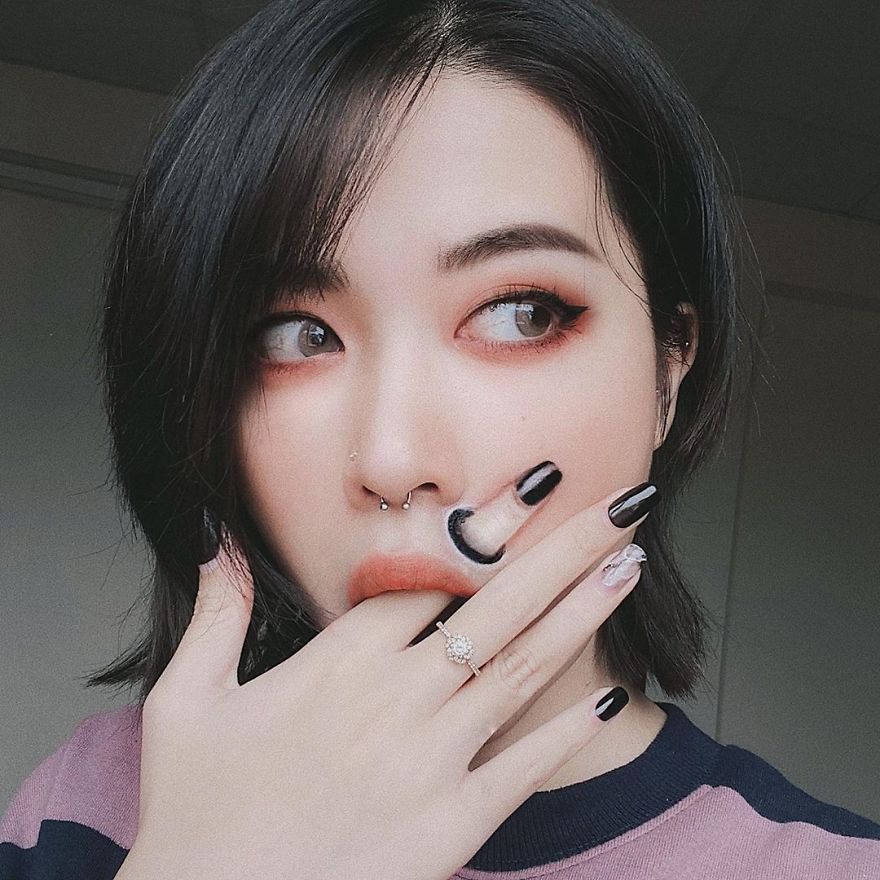 Les maquillages en illusion de Hoa Trang Les maquillages en illusion de Hoa Trang 5 Les-maquillages-en-illusion-de-Hoa-Trang-5