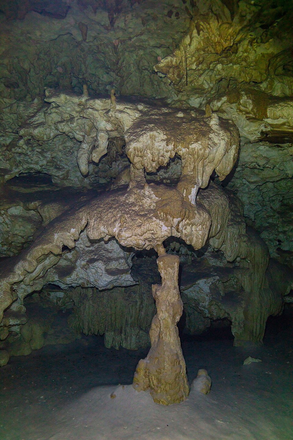 cenote dos ojos quintana roo Cénote Dos Ojos et ses formations calcaires sous-marines au Mexique