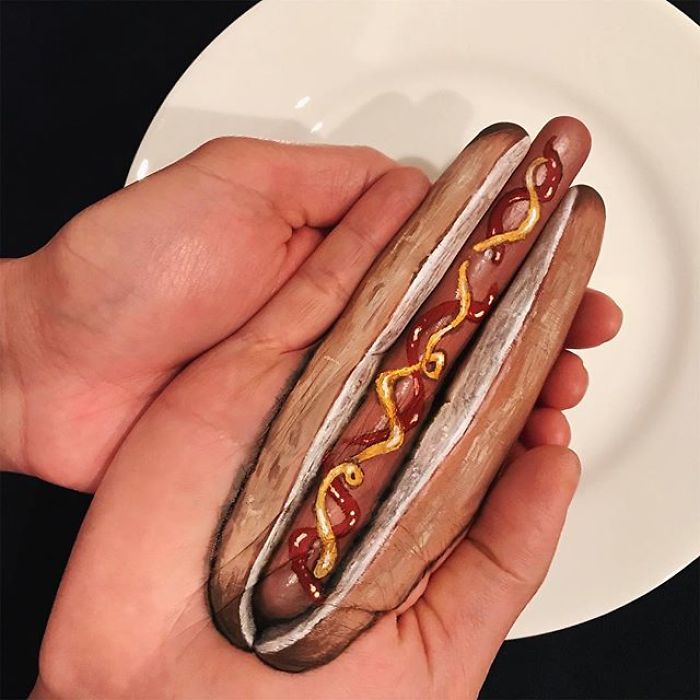 Les spectaculaires illusions en body painting de bras et de jambes de Mimi Choi Les spectaculaires illusions en body painting de Mimi Choi 11 Les-spectaculaires-illusions-en-body-painting-de-Mimi-Choi-11