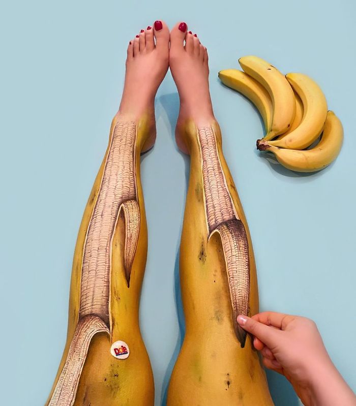 Les spectaculaires illusions en body painting de bras et de jambes de Mimi Choi Les spectaculaires illusions en body painting de Mimi Choi 8 Les-spectaculaires-illusions-en-body-painting-de-Mimi-Choi-8
