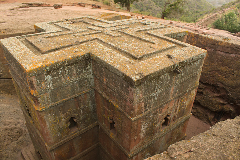 Bét Giyorgis - l'étonnante église Saint George de Lalibela en Ethiopie Bet Giyorgis l etonnante eglise Saint George de Lalibela en Ethiopie 6 Bet-Giyorgis-l-etonnante-eglise-Saint-George-de-Lalibela-en-Ethiopie-6