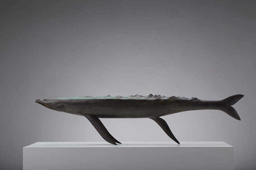 Les sculptures d'animaux de cuivre peints de Wang Ruilin Les sculptures d animaux de cuivre peints de Wang Ruilin 7 poisson Les-sculptures-d-animaux-de-cuivre-peints-de-Wang-Ruilin-7-poisson