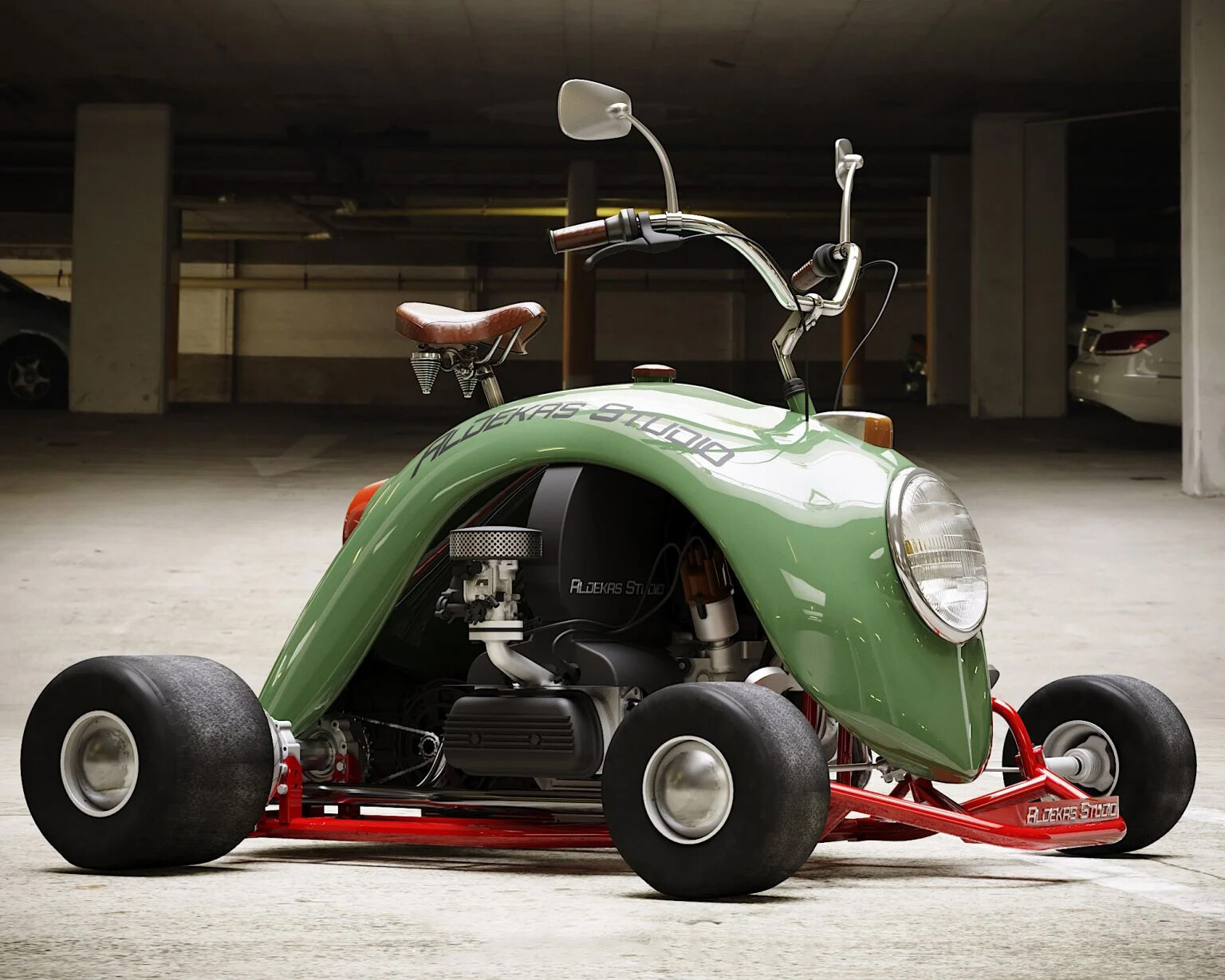 le Bugkart Wasowski, un kart à partir d'une aile de coccinelle VW le Bugkart Wasowski un kart a partir d une aile de coccinelle VW 7 le-Bugkart-Wasowski-un-kart-a-partir-d-une-aile-de-coccinelle-VW-7