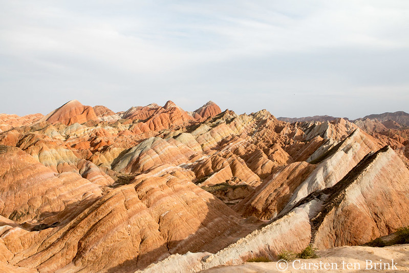 La beauté des monts arc-en-ciel de Zhangye Danxia La beaute de monts arc en ciel de Zhangye Danxia 10 La-beaute-de-monts-arc-en-ciel-de-Zhangye-Danxia-10