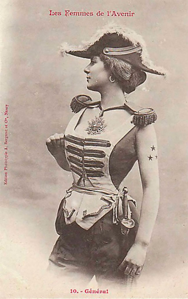 Les Femmes de l’Avenir par Albert Bergeret en 1902 Les Femmes de l Avenir par Albert Bergeret en 1902 13 general Les-Femmes-de-l-Avenir-par-Albert-Bergeret-en-1902-13-general