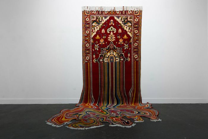 Les tapis dégoulinants et psychédéliques de Faig Ahmed Les tapis degoulinants et psychedeliques de Faig Ahmed 17 Les-tapis-degoulinants-et-psychedeliques-de-Faig-Ahmed-17