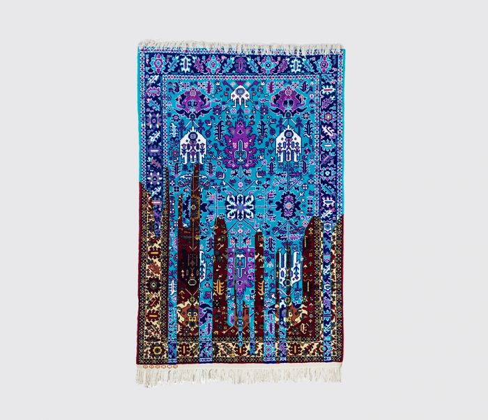 Les tapis dégoulinants et psychédéliques de Faig Ahmed Les tapis degoulinants et psychedeliques de Faig Ahmed 4 Les-tapis-degoulinants-et-psychedeliques-de-Faig-Ahmed-4