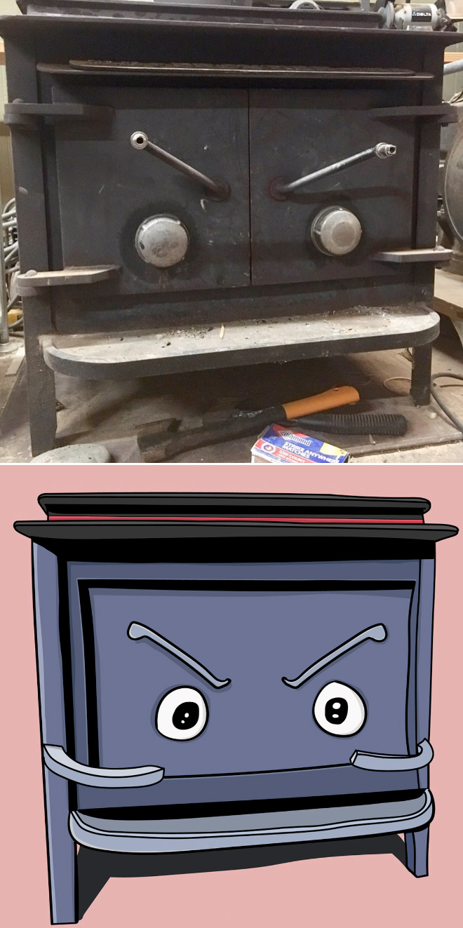 Paréidolie : un artiste crée des personnages à partir d'objets Pareidolie un artiste cree des personnages a partir d objets 12 Pareidolie-un-artiste-cree-des-personnages-a-partir-d-objets-12