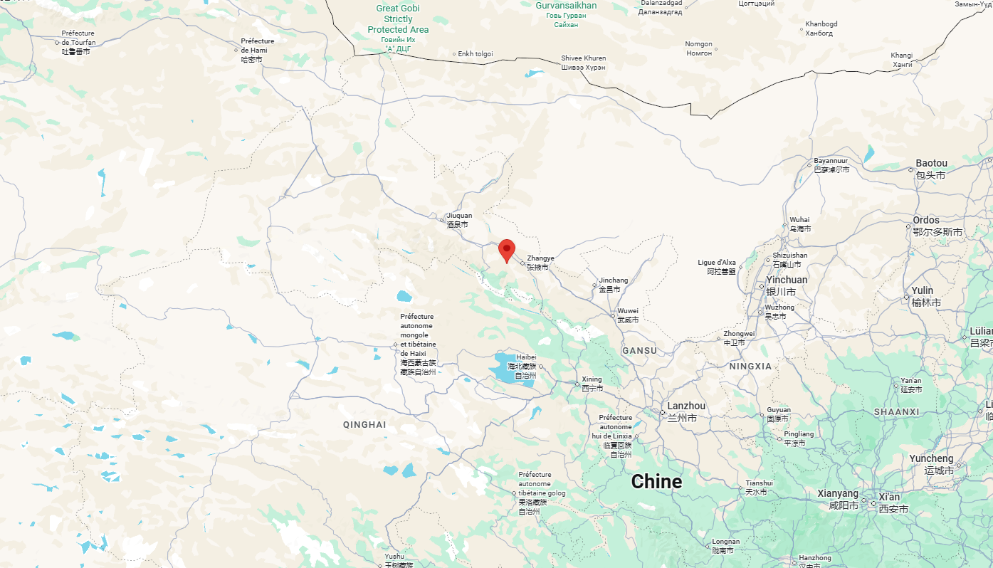 monts arc en ciel de Zhangye Danxia maps monts arc en ciel de Zhangye Danxia maps