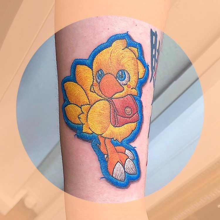 Les tatouages patchs brodés de Min Zumi Les tatouages patchs brodes de Min Zumi broderie tattoo 4 Les-tatouages-patchs-brodes-de-Min-Zumi-broderie-tattoo-4