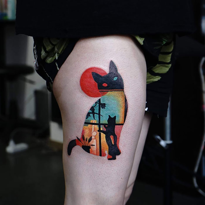 80 magnifiques tatouages de chat 40 nouveaux magnifiques tatouages de chat 8 40-nouveaux-magnifiques-tatouages-de-chat-8