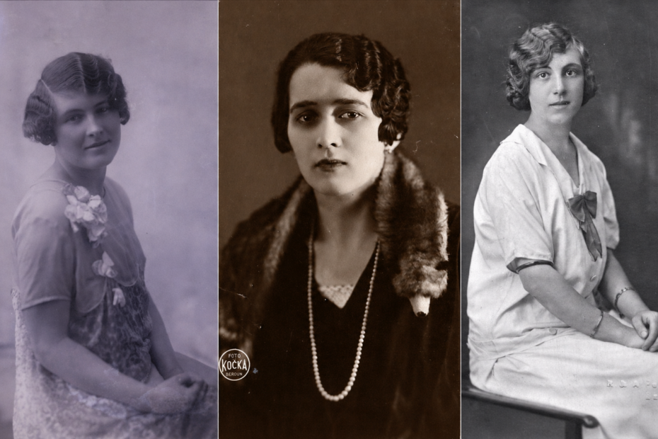 Le marcelling, les coiffures marcellées aux ondes Marcel des années 1920 Le Marcelling les coiffures marcellees aux ondes Marcel des annees 1920 Le Marcelling les coiffures marcellees aux ondes Marcel des annees 1920