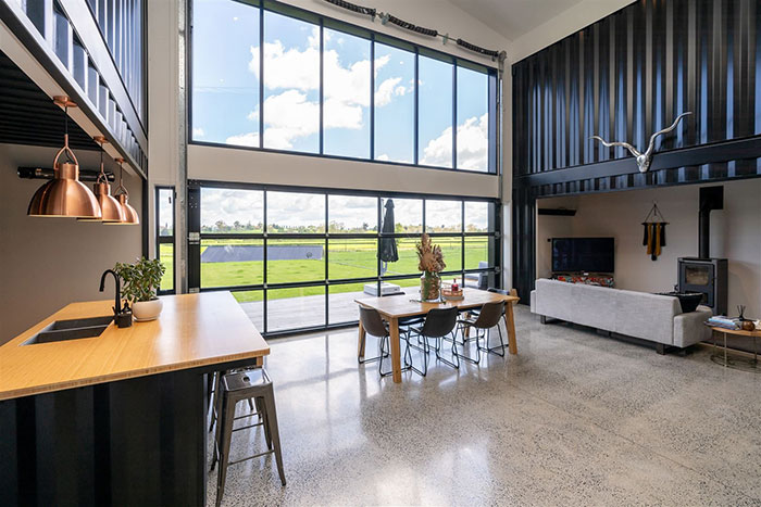 Une splendide maison faite en containers Un splendide maison faite en containers 9 Un-splendide-maison-faite-en-containers-9