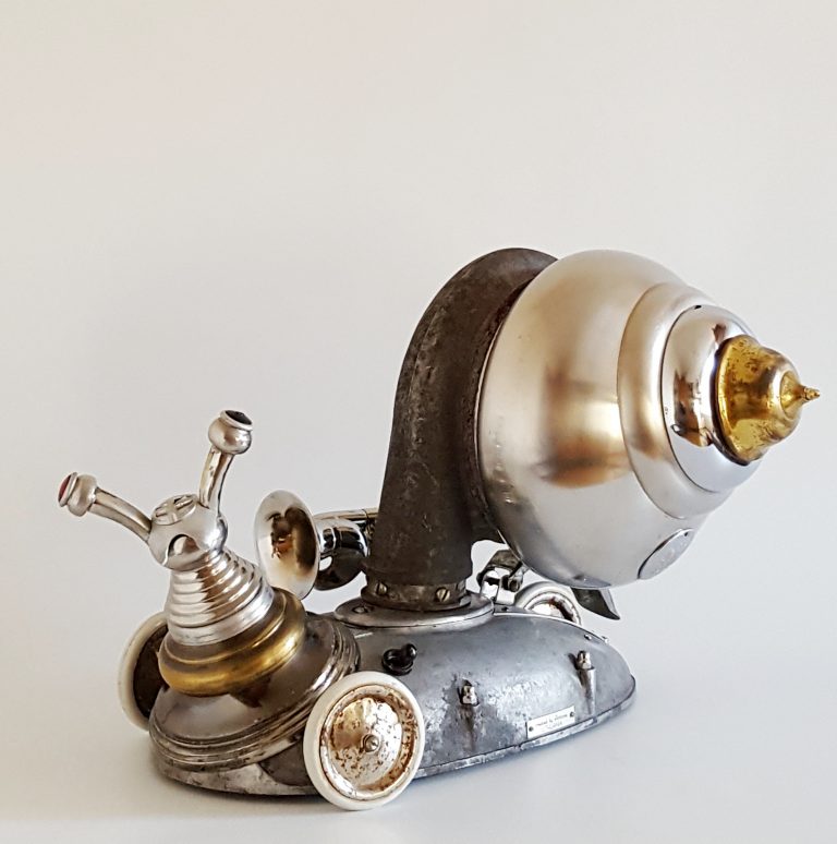 Les sculptures steampunk en objets recyclés de Arturas Tamasauskas De nouvelles sculptures steampunk en objets recycles par Arturas Tamasauskas 11 escargot De- nouvelles-sculptures-steampunk-en-objets-recycles-par-Arturas-Tamasauskas-11-escargot