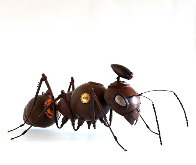 Les sculptures steampunk en objets recyclés de Arturas Tamasauskas De nouvelles sculptures steampunk en objets recycles par Arturas Tamasauskas 8 fourmi De- nouvelles-sculptures-steampunk-en-objets-recycles-par-Arturas-Tamasauskas-8-fourmi