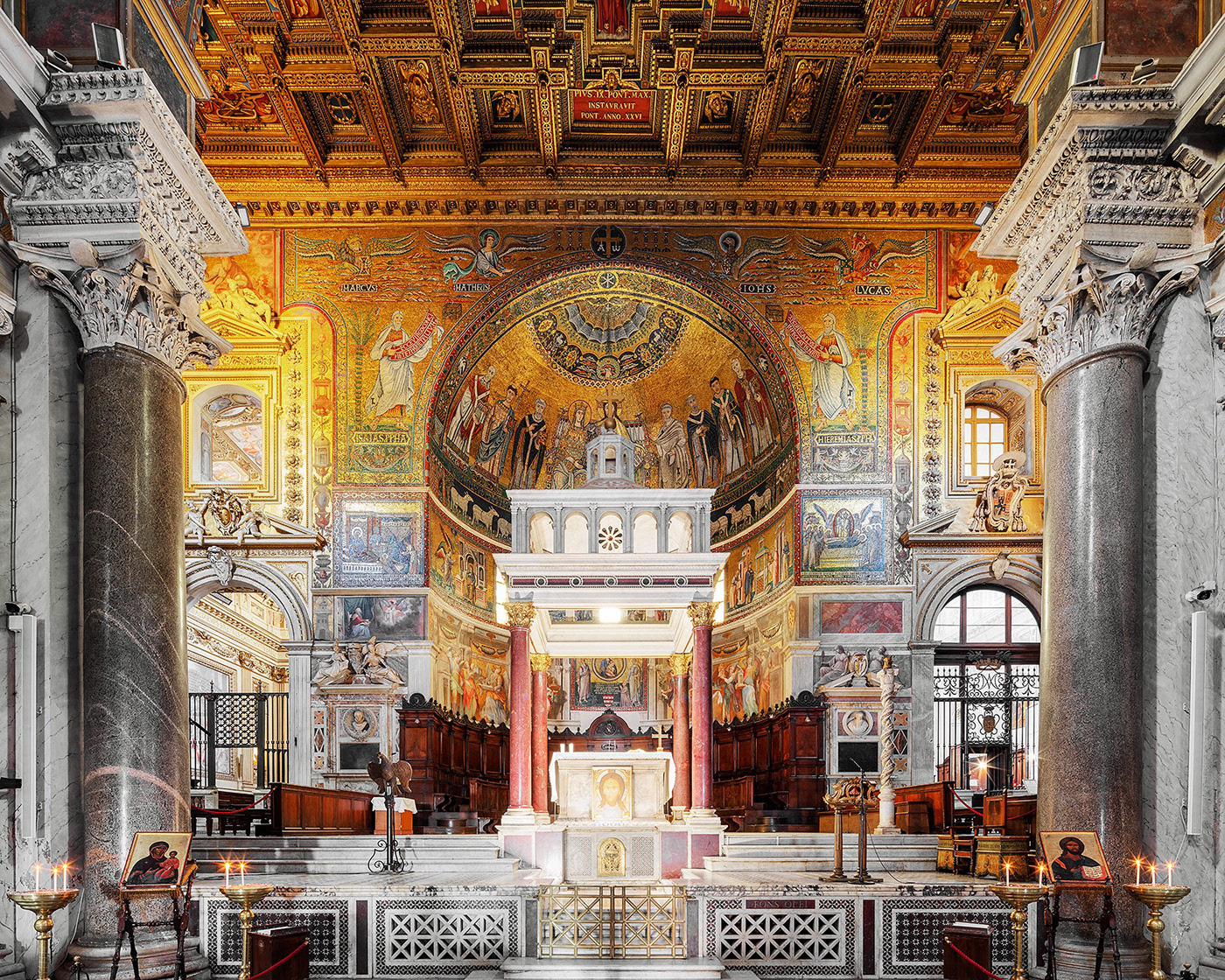 Les églises de Rome par Maciej Leszczynski Les eglises de Rome par Maciej Leszczynski 8 Santa Maria in Trastevere Les-eglises-de-Rome-par-Maciej-Leszczynski-8-Santa-Maria-in-Trastevere